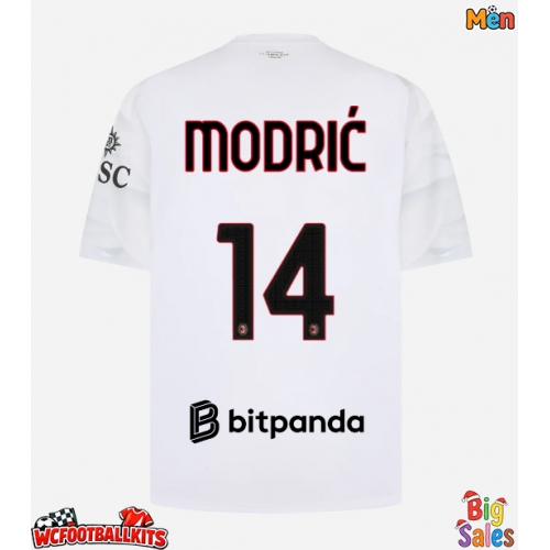 AC Milan Luka Modric #14 Replica Away Stadium Shirt 2026-27 Short Sleeve